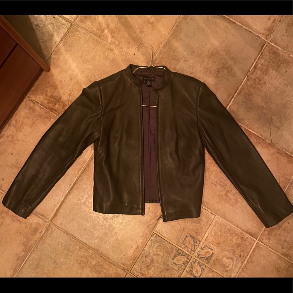 Genuine leather jacket vintage